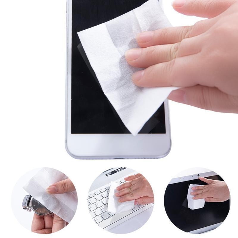 50pcs Anti Fog Screen Wipes Individually Wrapped for Phone TV Tablet Keyboard