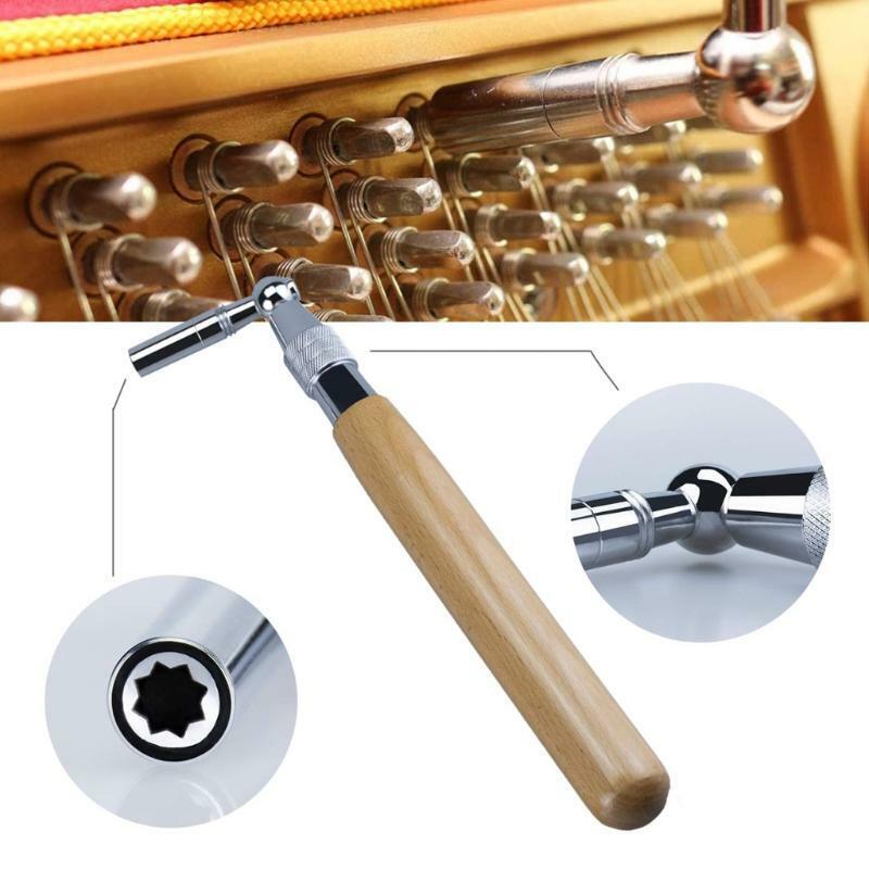 18 Pieces Piano Tuning Tools Kit Professional Piano Tuning Kits Tuning Fork