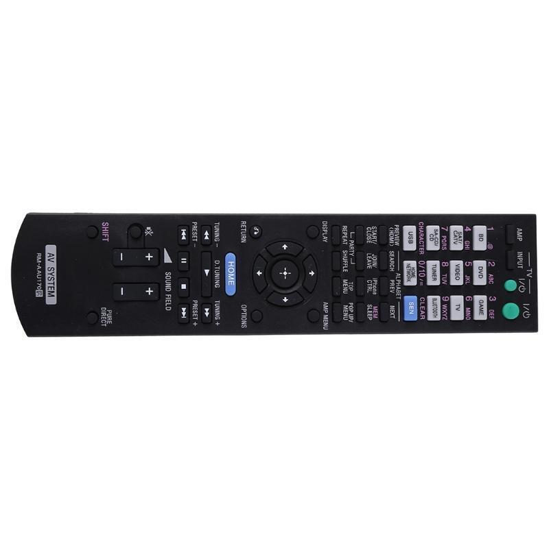 Replaced Remote Control for  RMAAU170 STR-DN840 STR-DH550 RM-AAU169 STR-DH740