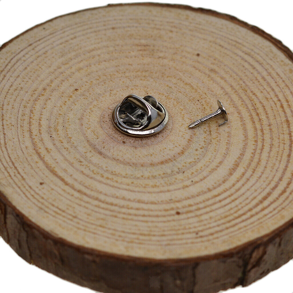 100    Tie Tacks Pin Backs Replacement with Blank  for Craft