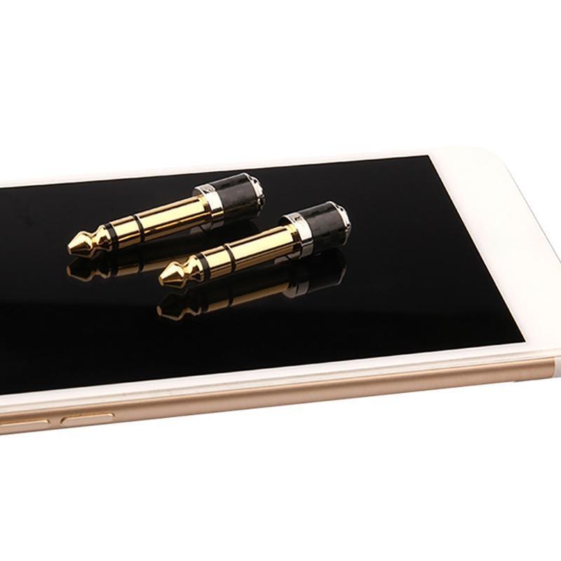 Reliability 6.35mm Male to 3.5mm Female Adapter for Guitar Amplifier, Headphone