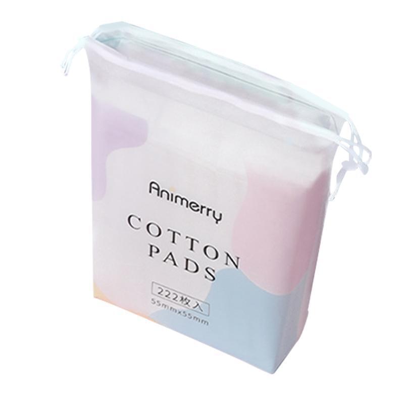 Basics Cotton Squares Waffle Textured Lint-Free Pure Cotton Beauty Applicator