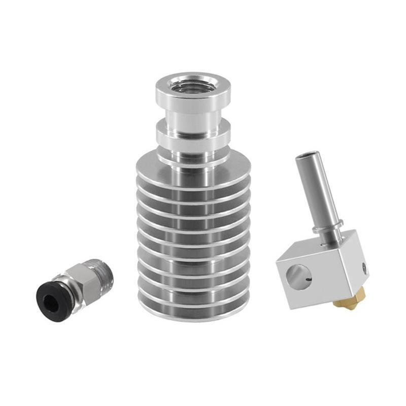For Anycubic I3 Hotend All Metal Heatbreak Extruder Aluminum & Stainless Steel