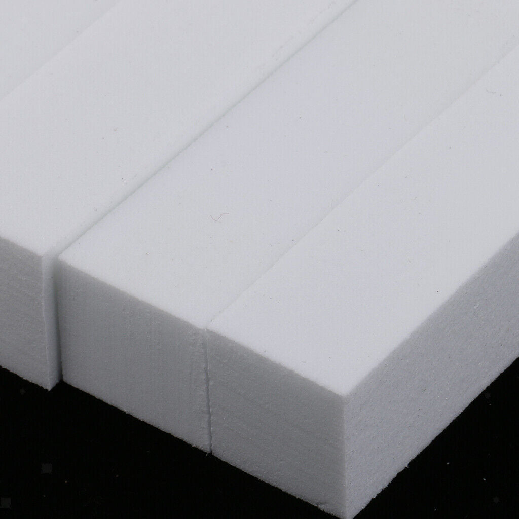 10  Polish Buffer Block Acrylic Nails  Files Tools White