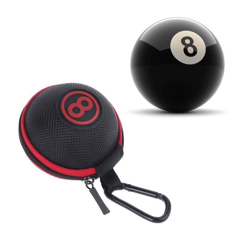 Portable Billiard Cue Ball Bag Carrying Pool Training Balls Case Holder