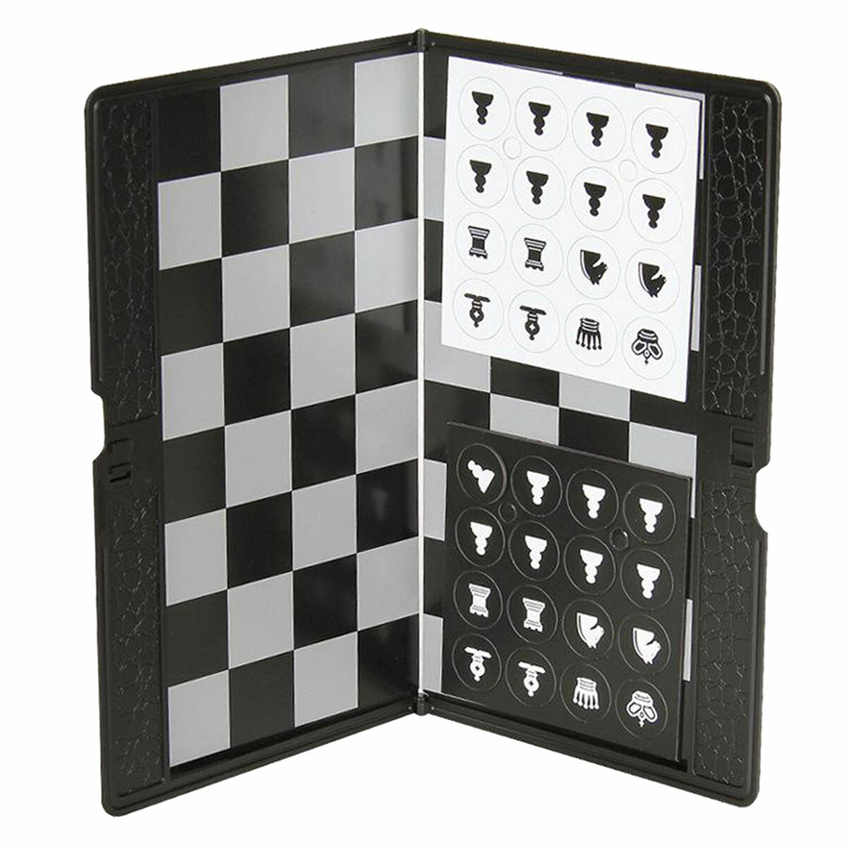 Foldable Mini Size Magnetic Chess Set  Pocket Chess Family Game