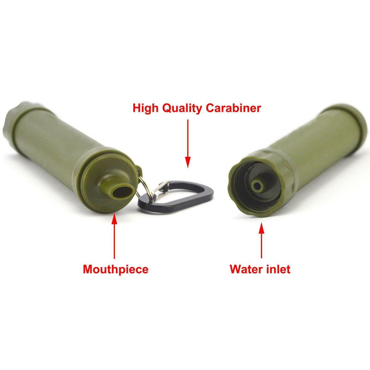Outdoor Water straw   Emergency Preparedness Survival Gear for Camping