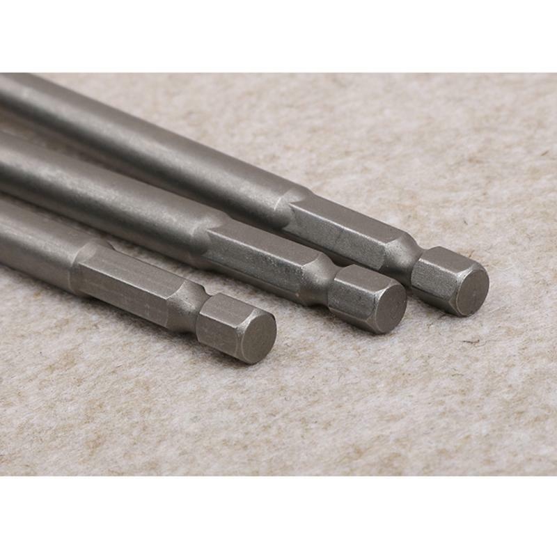Hexagonal Shank to Square Joint Socket Rod Adapter Extension Drill Bits Bar Hex