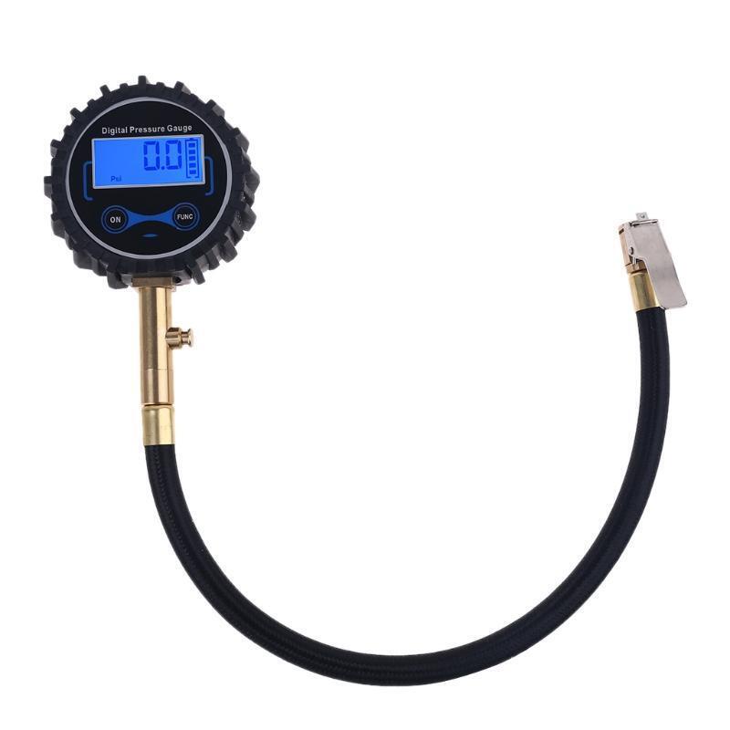 Tire Pressure Gauge Air Pressure Gauge Air Compressor Tire Inflator Attachment