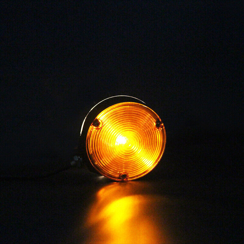 Lollipop Lollypop Earring Amber Orange Motorhome Camper Mirror Lamp Light