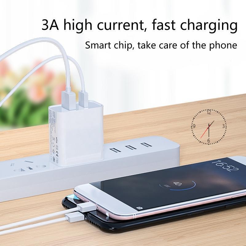 20W USB C Type C Power Wall Charger Traveling Plug 5V-3A USB+TYPE-C Ports