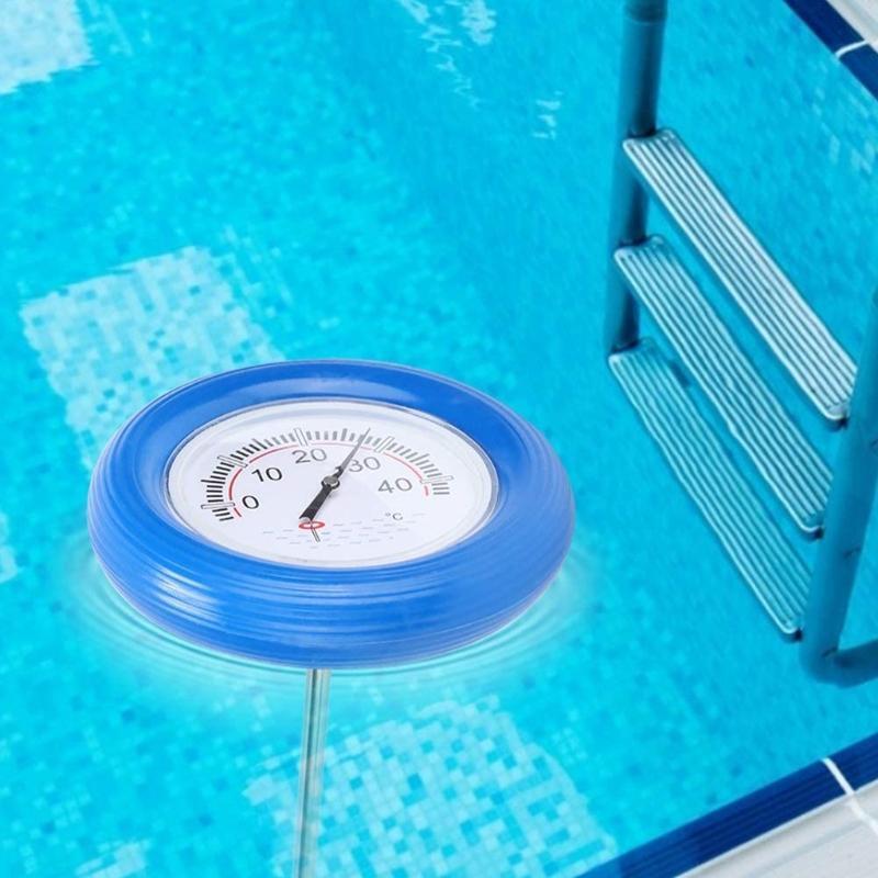 Swim Pool Thermometers Accessories Water Temperature Gauge Floating Plate Tester