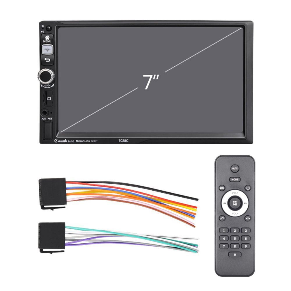 Rearview Camera Car Stereo Radio In-dash Audio Head Unit Carplay Car MP5 Player