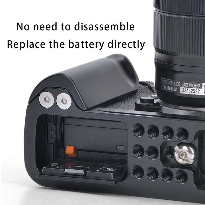 Professional L Plate Bracket Holder Camera Hand Grip Fit for Fuji XT3 Camera