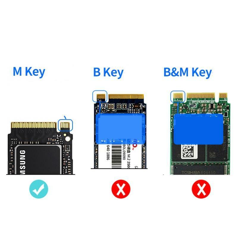 NGFF M.2 M-key NVME Ultra High Speed SSD Adapter Board for Rotary Desktop PCI-E