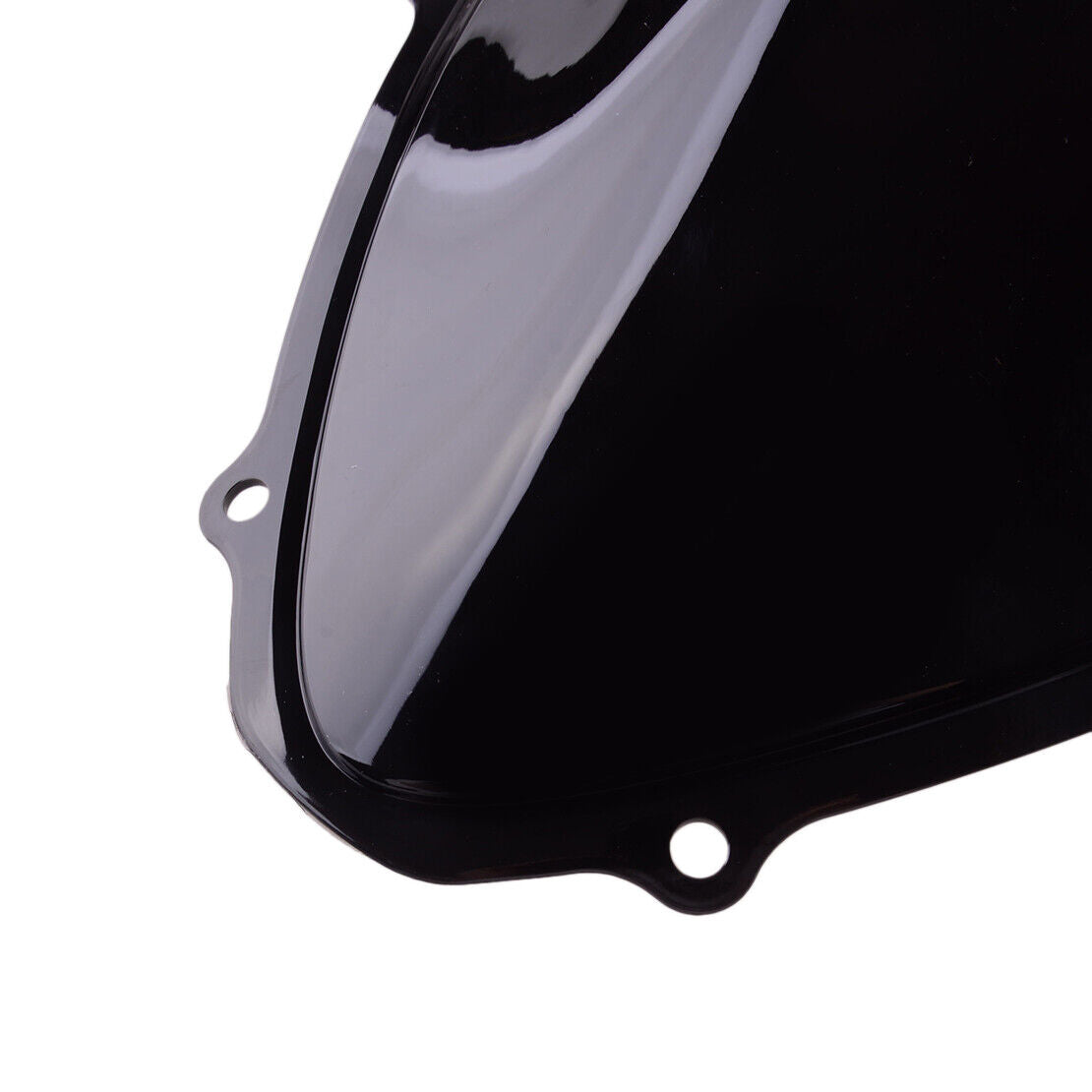 Black Dual Bubble Windshield Windscreen Fits For Suzuki GSXR600 GSXR750 06-2007