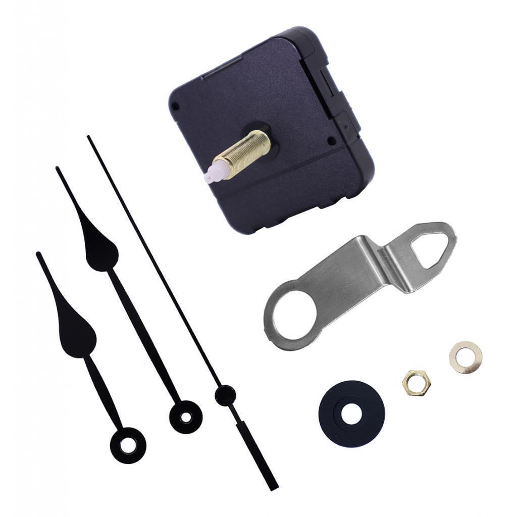 HR1688-31 Wall Clock Movement Mechanism Black DIY Replacement Part Set