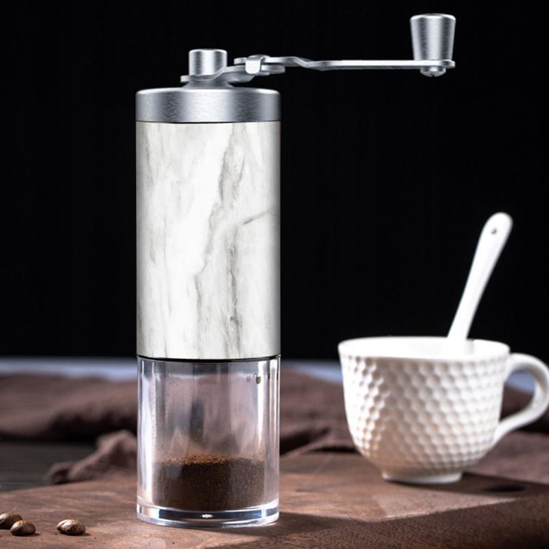 Stainless Steel Hand Mill Portable Hand Crank Coffee Bean Grinders for Espresso