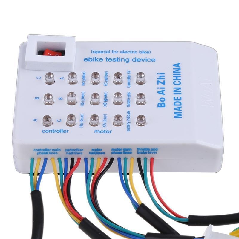 E-Bike Tester 24 36 48 60 72V Durable Brushless Motor Electric Car Accessories