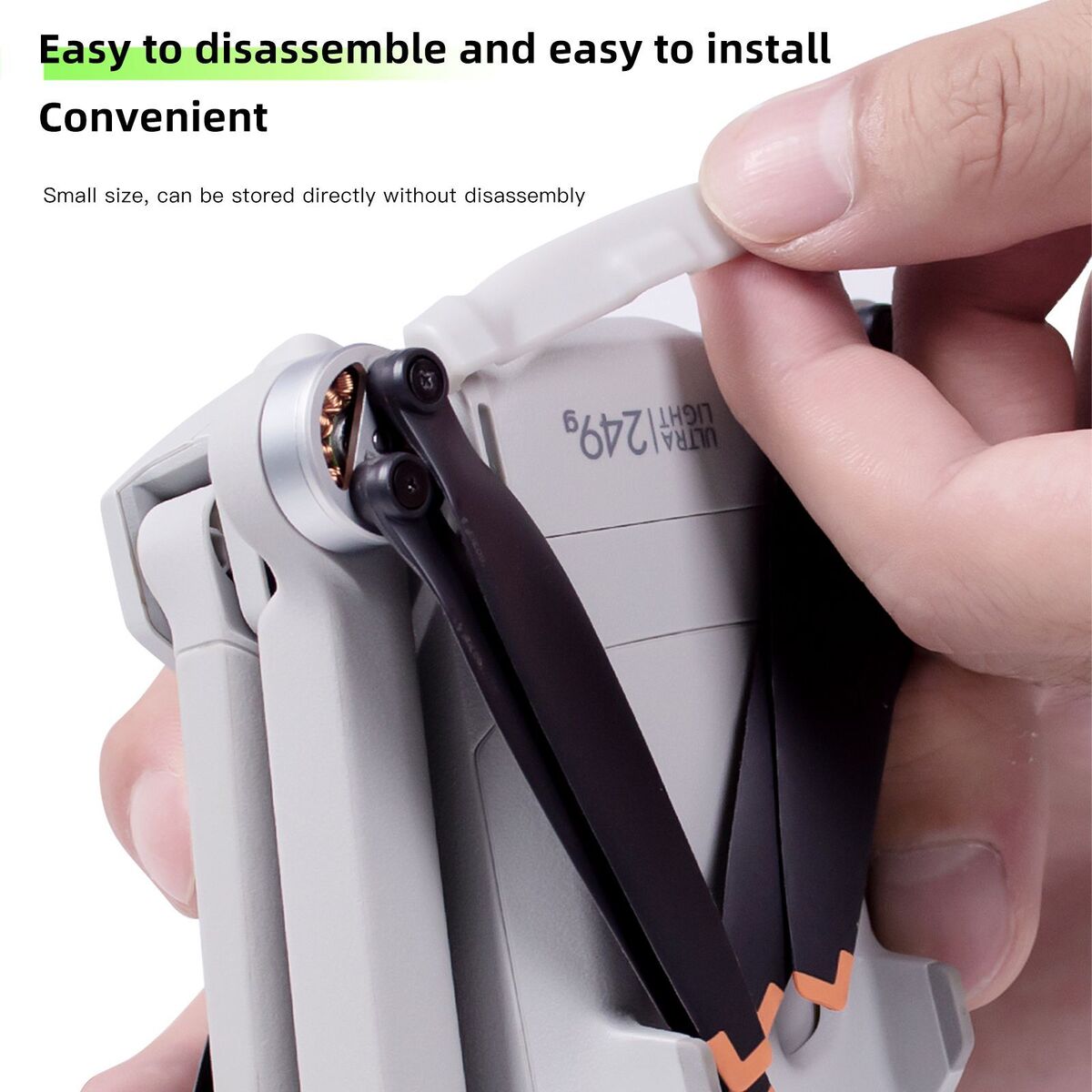Drone Anti-scratch TPU Protective Pads Battery Protector For DJI Mini 3 Pro