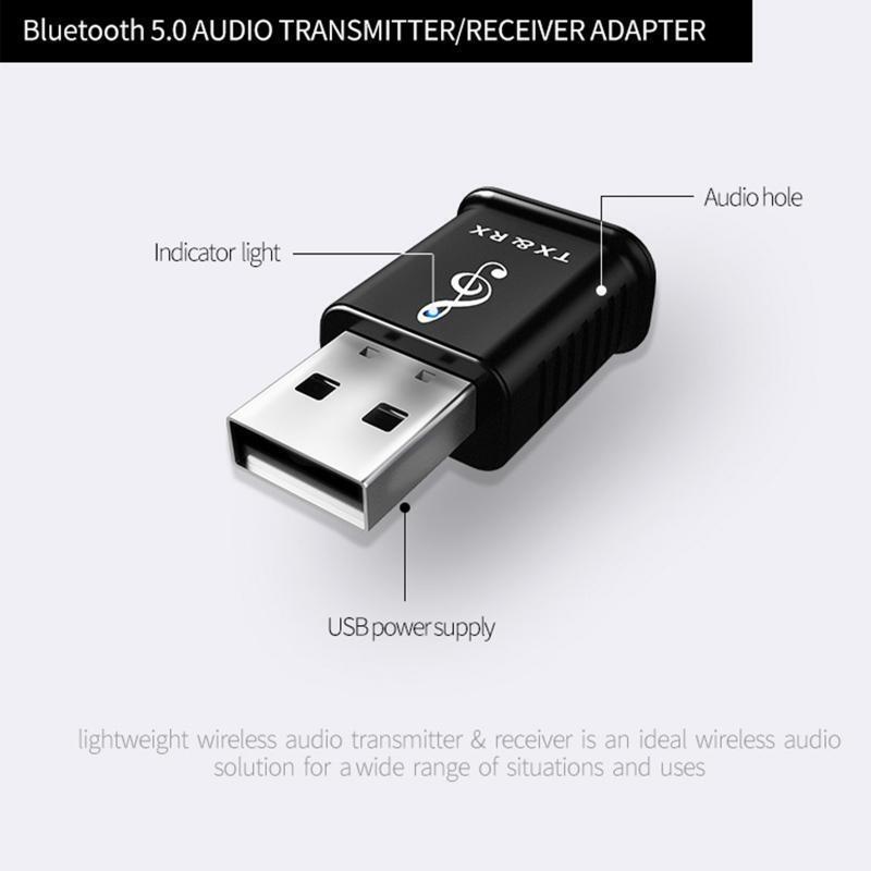 4 in1 USB Bluetooth-compatible Adapter Transmitter Receiver Wireless Transceiver