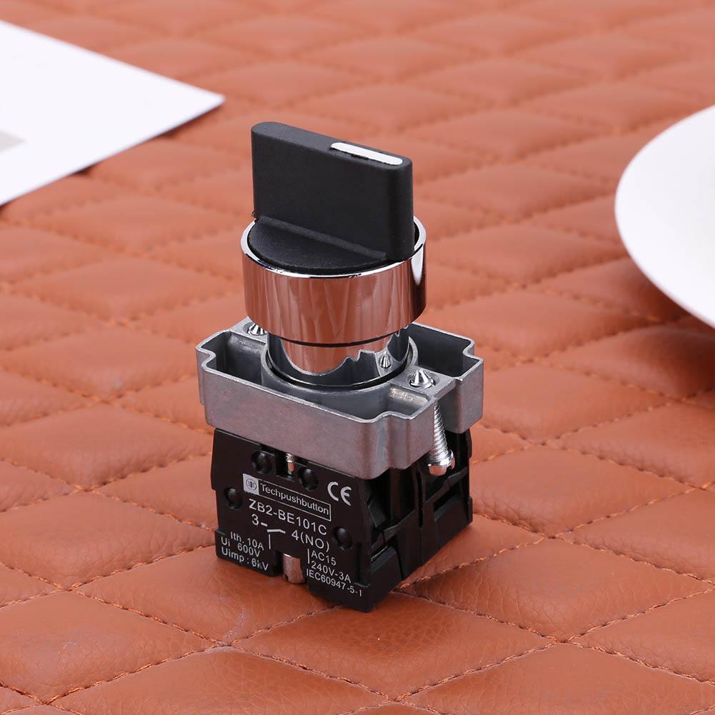 10A 3 Position 2NO Maintained Toggle Select Selector Switch XB2-BD33C