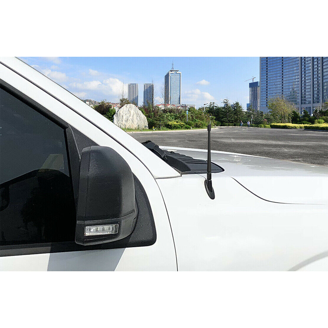 7" Antenna Mast Power Rod Radio AM/FM Fit For Ford F-150 2009-2022 AL3Z18813A