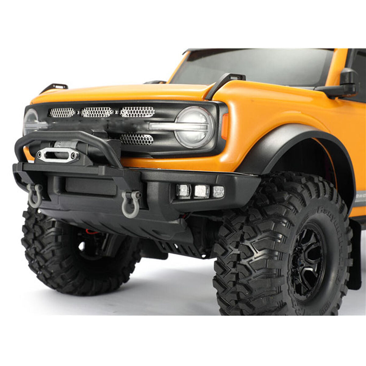 Upgrade LED Spotlight Front Bumper Light Wire for DJ Trx-4 Ford Bronco Car A2UK