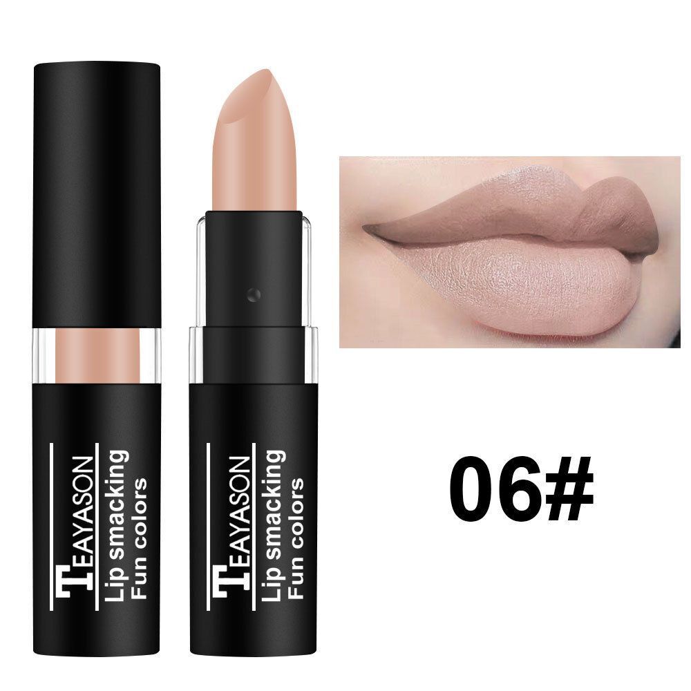 Long Lasting Cosmetics Lip Balm Velvet Matte Lipstick Halloween Nude Pigment