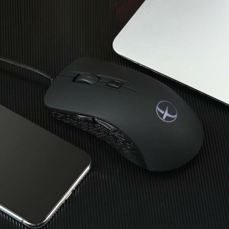 2400 DPI Heating Warmer Hands USB Wired Gaming Mouse for Notebook Computer PC