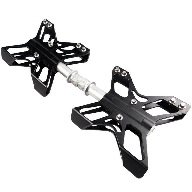 Aluminum Alloy Bike Pedals CNC MTB Bike Pedal 3 Bearing Non-slip Cycling Pedal