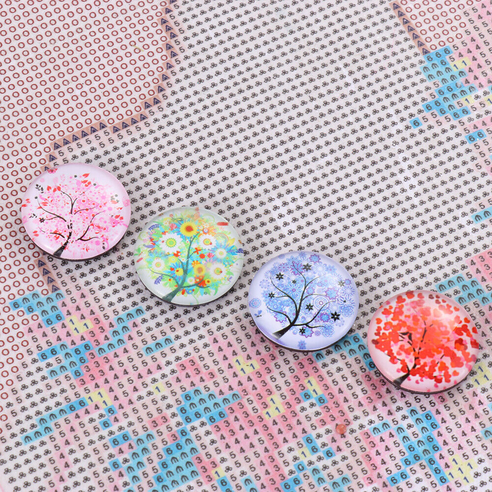 Painting Cover Holder Magnet Cover Core Four Seasons Tree Diamond Painting Tool