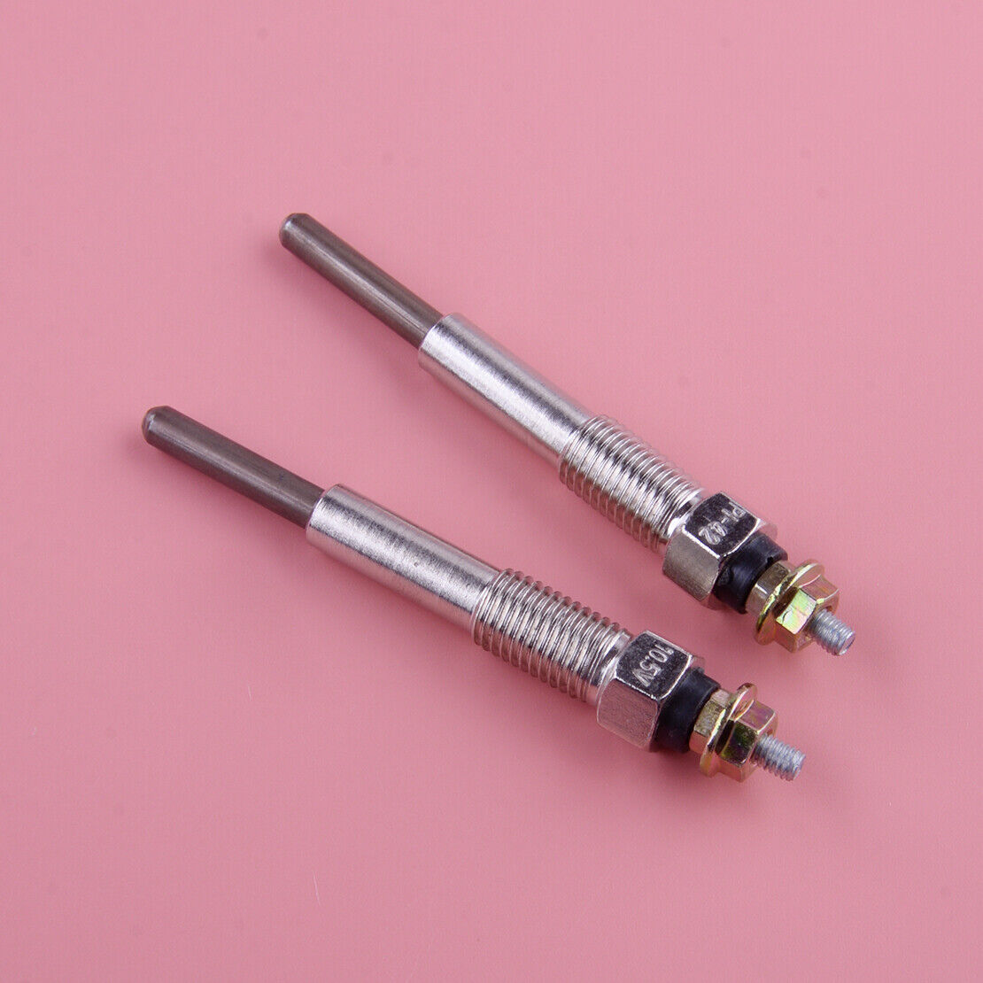 2x Glow Plug Fit For Isuzu ELF250 ELF350 C221 C240 C190 C201 4BA1 9-82511978-0