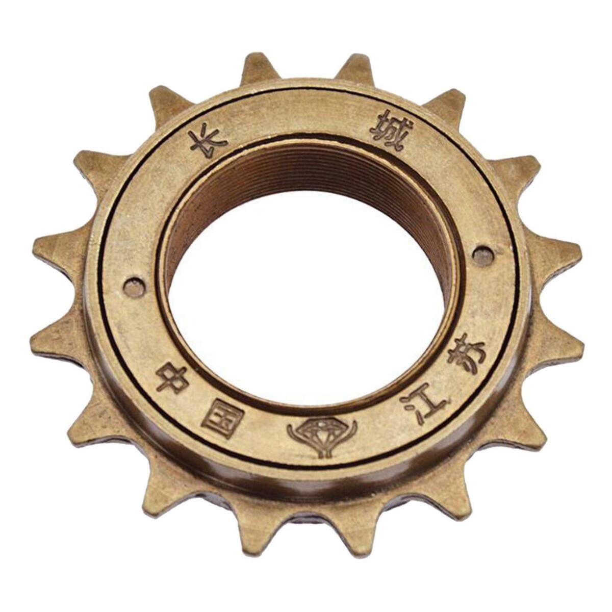 Compact Copper 16T Single   Fixed Sprocket for Fixed Gear