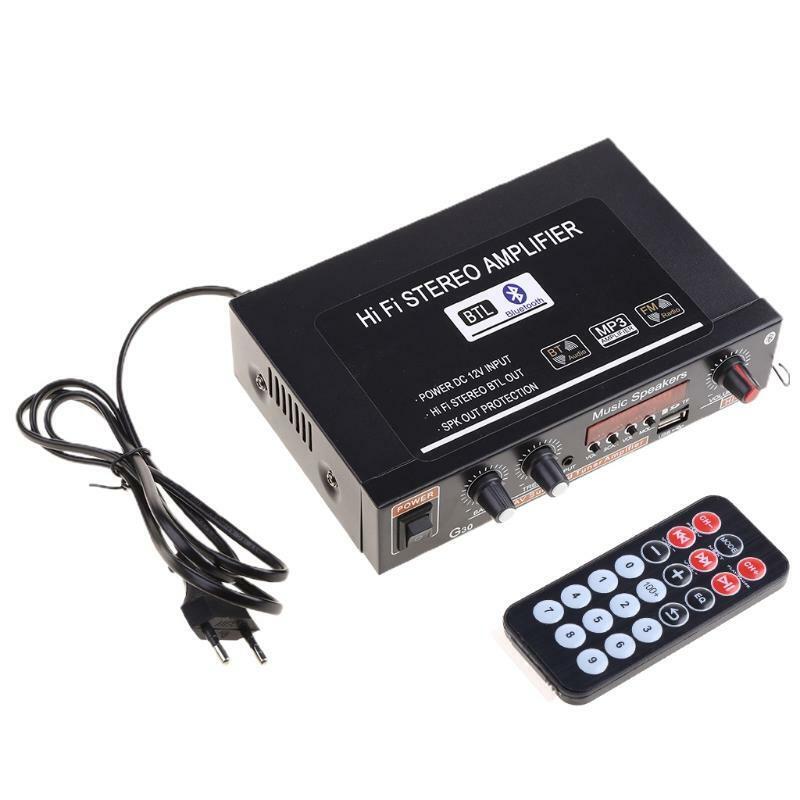 Digital Home Amplifier Bluetooth-compatible Hifi Stereo Subwoofer Music Player