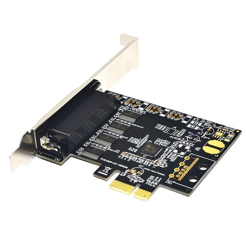 4-Port RS232 PCI Express Serial Card PCIE To DB9 9Pin RS232 Expansion Card