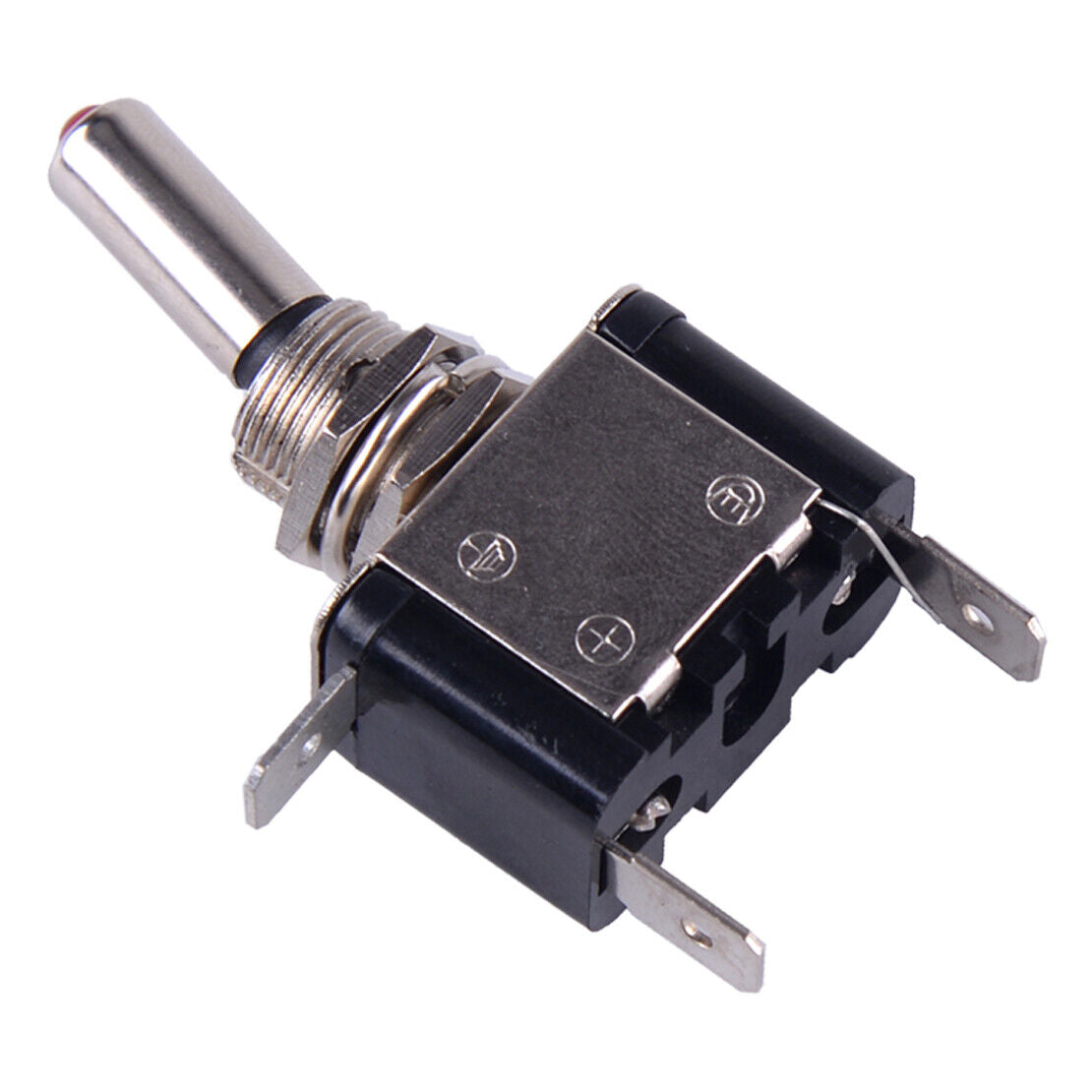1x 12V 20A Red LED Light Rocker Toggle Switch SPST ON/OFF Car Auto Boat Truck Li