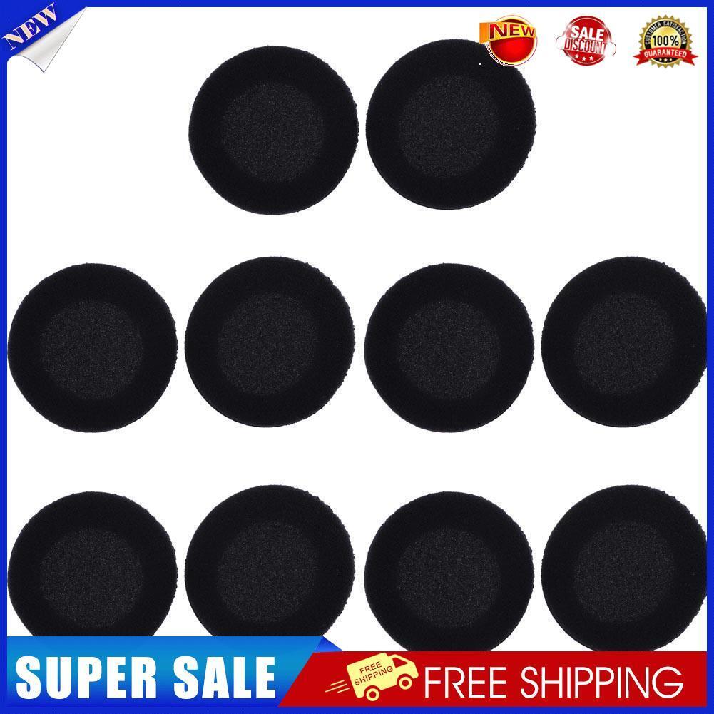 10 x 65mm Foam Pads Ear Pad Sponge Earpad Headphone Cover For Headset 2.6"