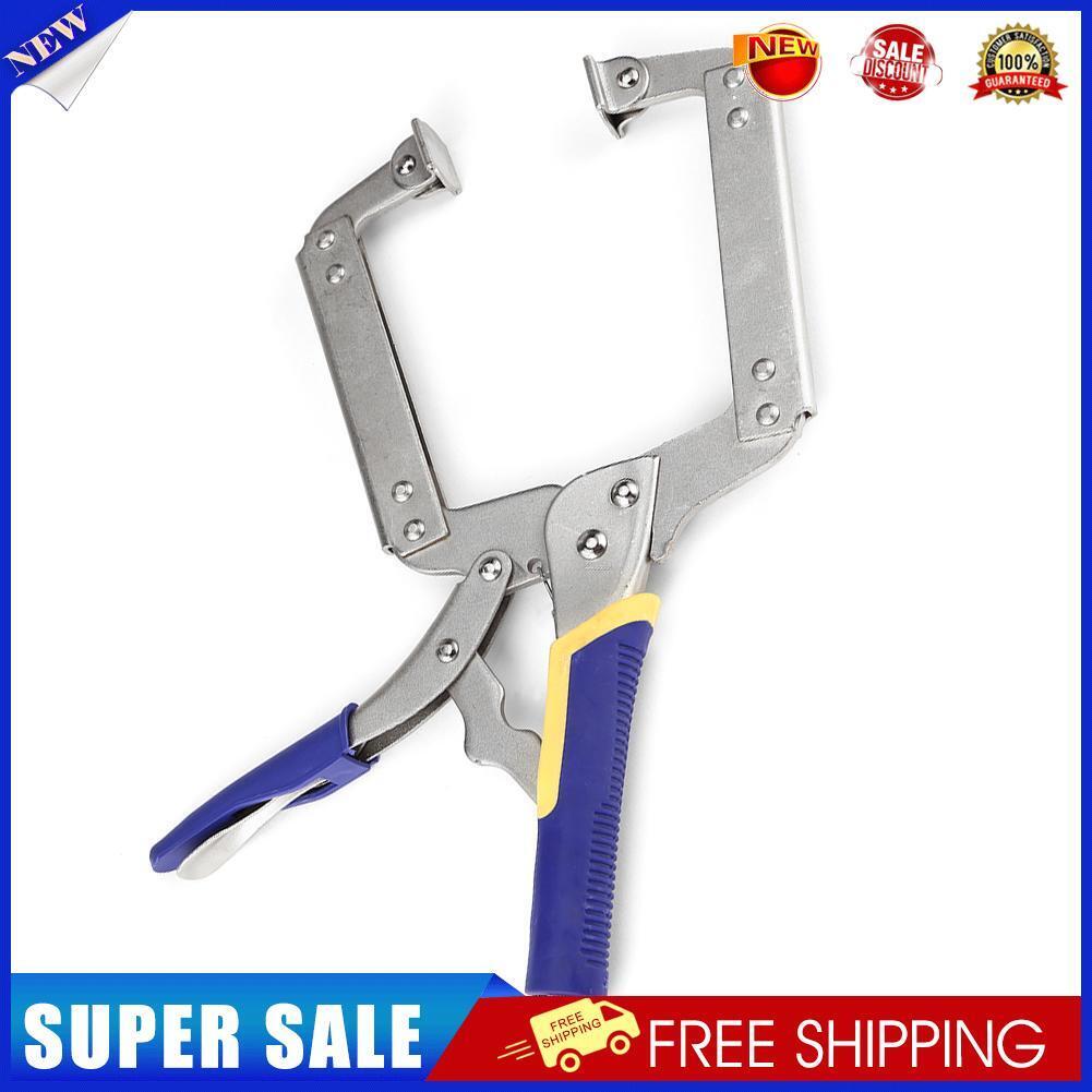 Multi-functional Flat Locking Grip Vise ?Pliers Carbon Steel C Clamp (14in)
