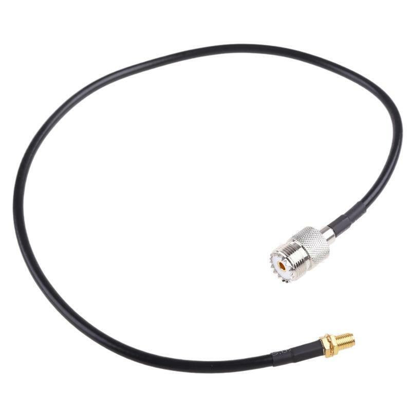 SMA Female to SO239 Extension Cable Pure Copper Low-Loss Coaxial Cables for RF