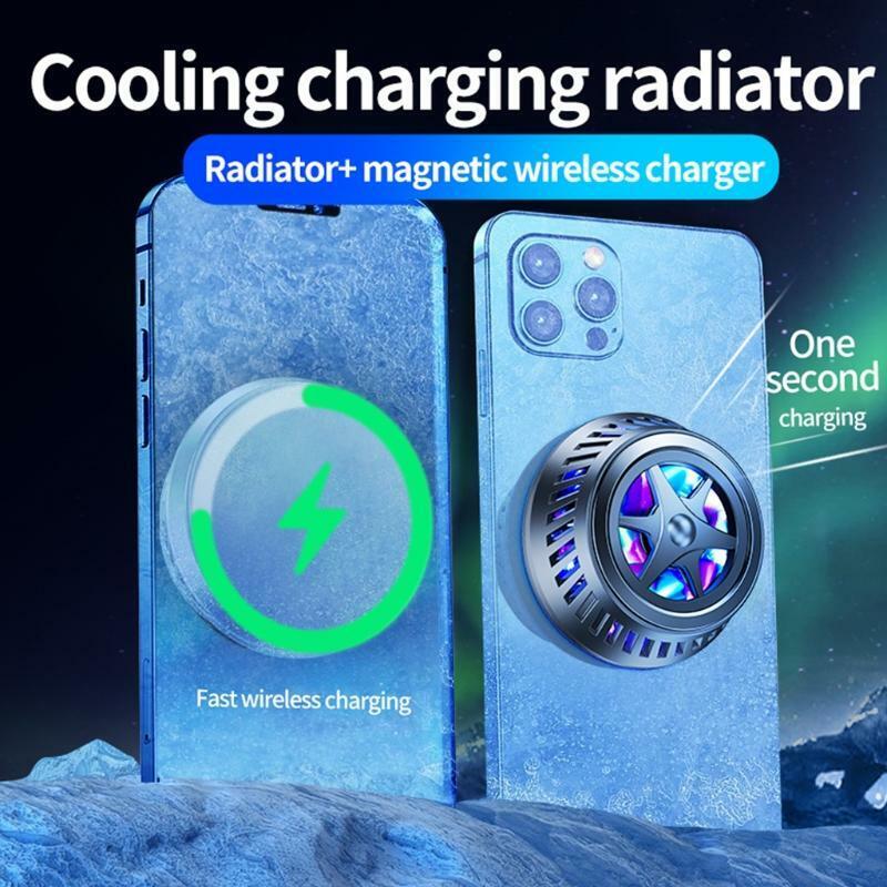 Semi-Conductor Cooling Chip Cooling Fan Wireless Charger for all Phones