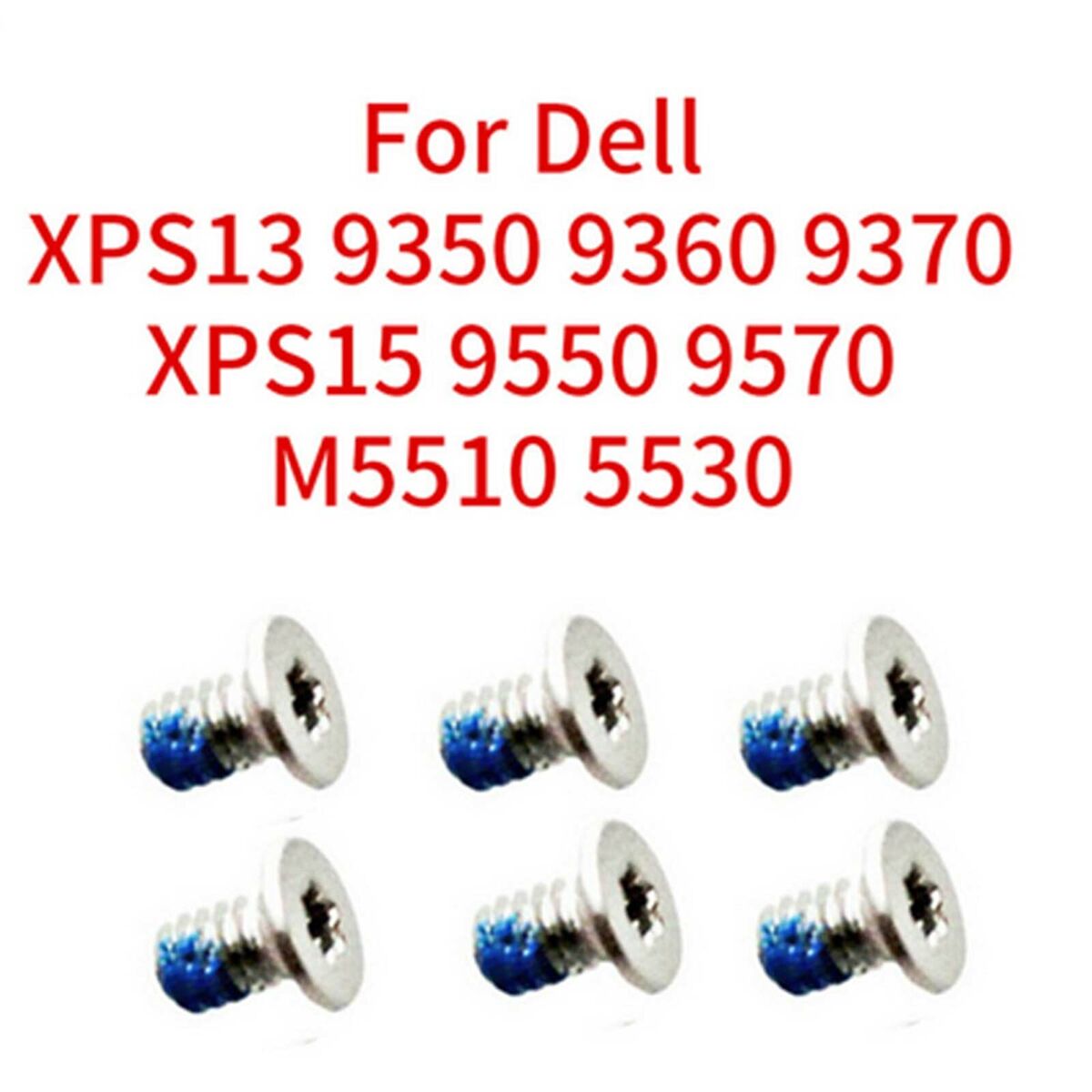 10pcs Bottom Cover Screws For Dell XPS 13 9350 9360 9370 XPS 15 9550 9570 M5510