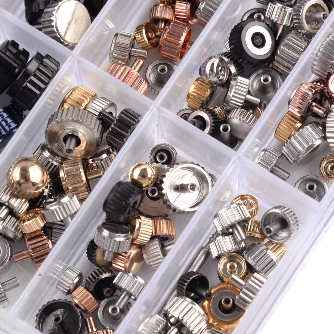 Watch Crown Head Stem for Watchmaker Repairing Tool Assortment Part Kit Use