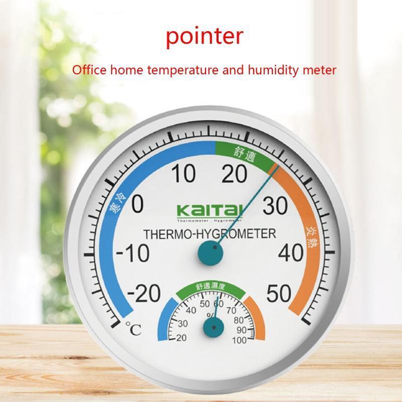 Dial Type Thermometer Hygrometer High Accuracy Temperature Humidity Meter Home