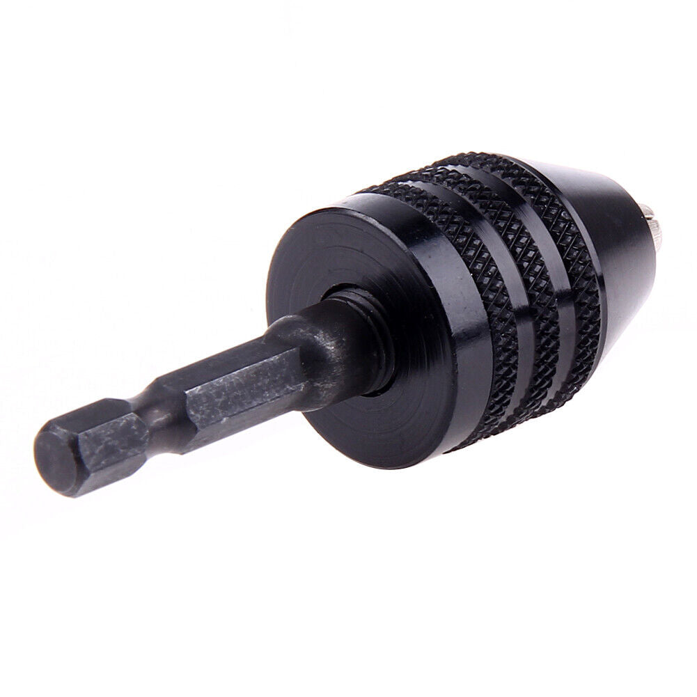 0.6-8mm Keyless Drill Chuck Screwdriver Impact Driver Adaptor Hex Drill