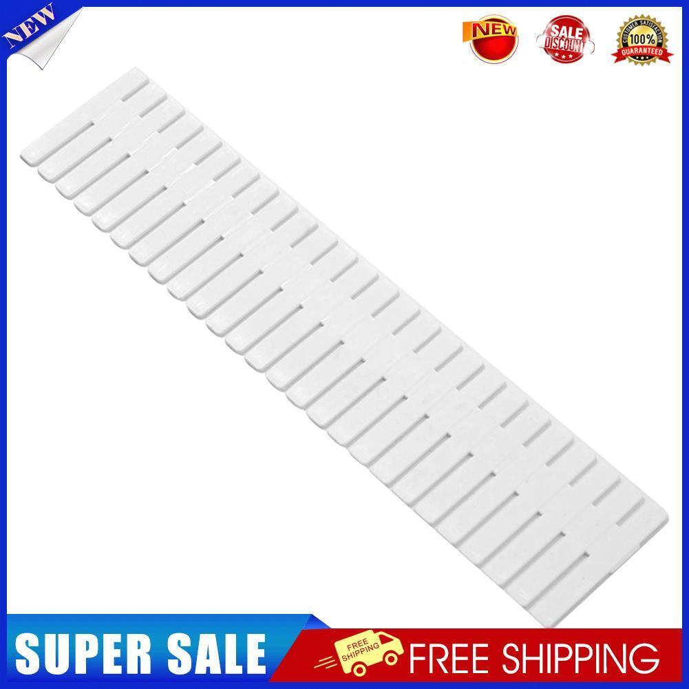 DIY Drawer Divider Household Storage Shelves Partition Board (4pcs White)