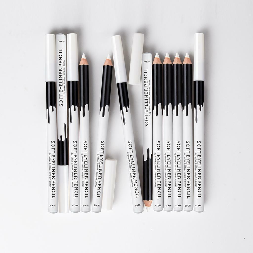 12 lot Waterproof  Makeup Cosmetic Highlight Eyeliner Pen White