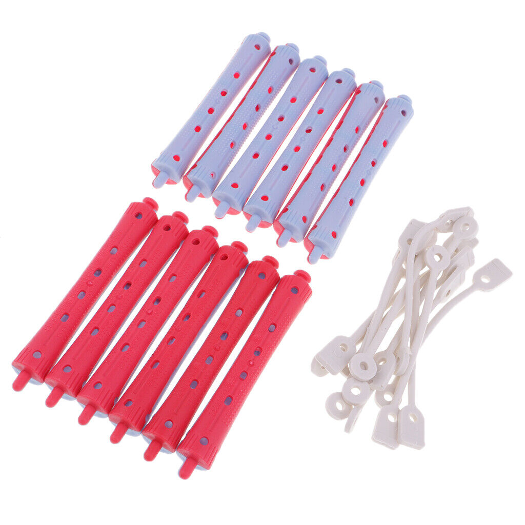 24x Professional Waves Hairdressing Perming Rods  Size DIY Rods