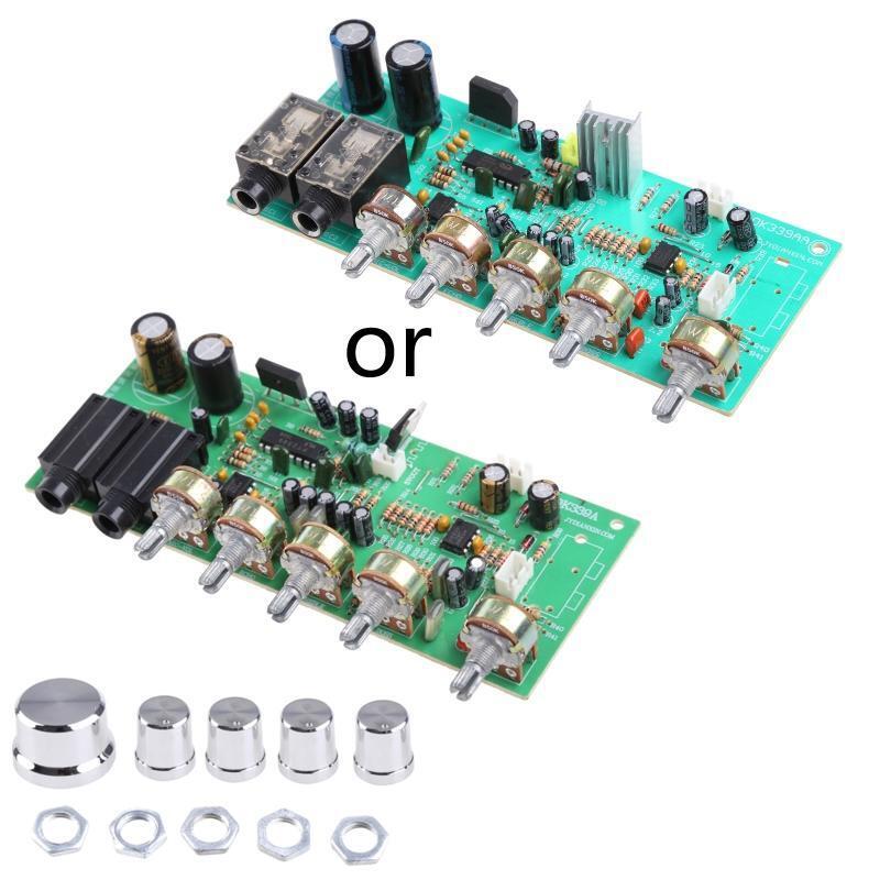 Preamp Tone Controller For Amplifier Board Pre-amplifier TL074 Dual AC12~15V