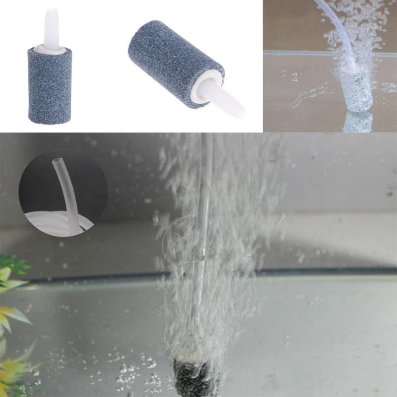 1.57 Inch Air Stone Bubble Cylinder Diffuser for Aquarium Fish Tank Hydroponics